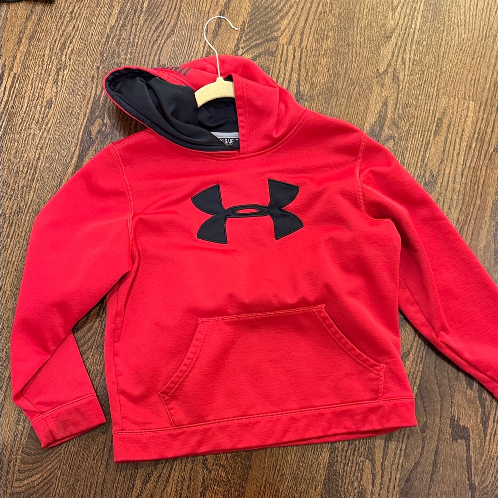 Under Armour Kids Bold Red Hoodie